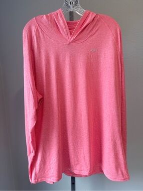NWT Willit coral Sun Protection long sleeve hoodie UPF 50+ size 2XL